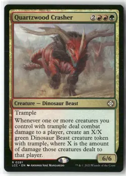 Quartzwood Crashed Commander: The Lost Caverns Of Ixalan MTG Magic NM - Image 1