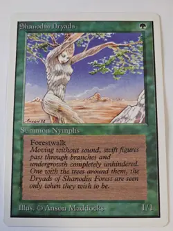 MTG - Shanodin Druids NM - Unlimited Edition - Image 1