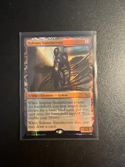 MTG - Solemn Simulacrum - Masterpiece Series: Kaladesh Inventions - Foil - Image 1