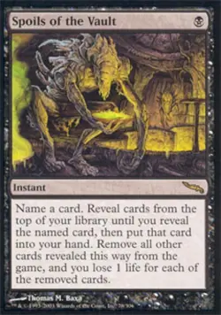 Spoils of the Vault - Light Play MTG Mirrodin - Image 1