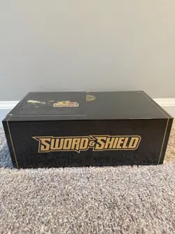 POKEMON SWORD AND SHIELD ZACIAN & ZAMAZENTA ULTRA-PREMIUM COLLECTION BOX SEALED - Image 1
