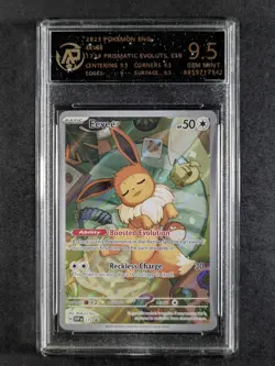 2025 Pokemon EEVEE #173 SV Black Star Promos Full Art ENG RPA 9.5 - Image 1
