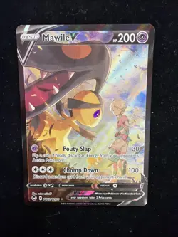 Mawile V TG17/TG30 Full Art Ultra Rare Silver Tempest Pokemon TCG - Image 1