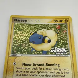 Pokemon Mareep 67/109 Team Rocket Returns Reverse Holo - MP - Image 2