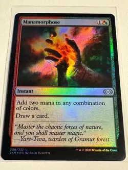 Manamorphose Double Masters Foil NM Magic The Gathering MTG - Image 1