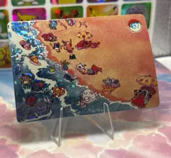 Pokemon Charizard Vintage Pocket Monsters Vending HOLO Prism Sticker 98 Nintendo - Image 3