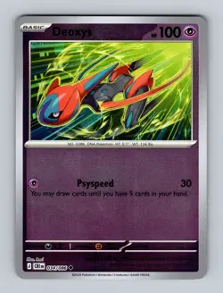 Pokemon TCG - Chaos Rising (CRI) Deoxys - 034/086 - Reverse Holo - Image 1