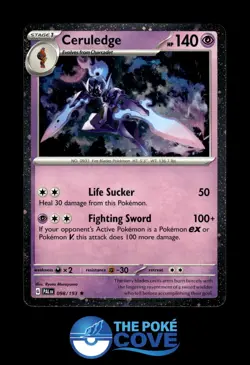 Ceruledge 098/193 | Paldea Evolved Holo | Pokemon Rare | NM - Image 1