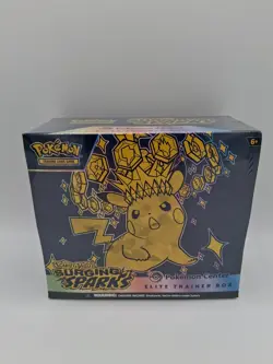 Pokemon Scarlet & Violet Surging Sparks Pokemon Center ETB Factory Sealed New - Image 1