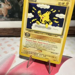 Elekid 22/111 Neo Genesis Unlimited Non Holo Rare WoTC Pokemon TradingCG 2000 LP - Image 1