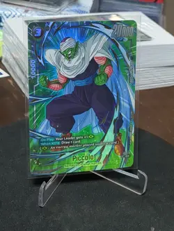 Dragon Ball Fusion World Piccolo FS12-12 C* Gold Foil Bonus Pack Card English - Image 1