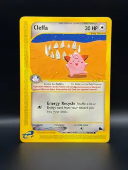 Cleffa 48/144 Skyridge E-Reader Pokemon Card 2003 LP - Image 1