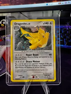 Pokemon Dragonite 140 HP Legends Awakened 2/146 Holo Rare Card 2008 - Image 1