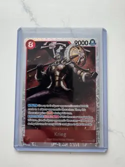 Krieg OP15-008 8 Cost 9000 Power Character Card One Piece TCG SR - Image 1