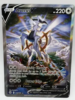 Arceus V 166/172 Alternate Full Art Brilliant Stars Pokemon Card - Image 1