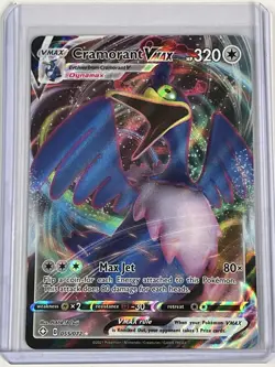 Cramorant VMAX 055/072 Shining Fates Ultra Rare Holo Pokemon TCG Card NM - Image 1