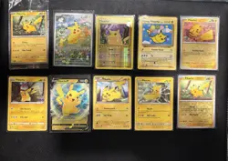 Pikachu Pokemon Card Lot, Promo, Sealed - Image 1