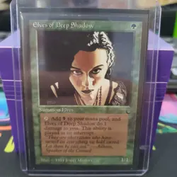 MTG - Elves of Deep Shadow - The Dark - Image 1