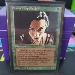 MTG - Elves of Deep Shadow - The Dark - Image 5