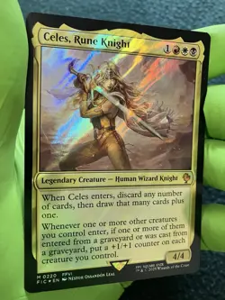 Celes Rune Knight Surge FOIL NM/M FINAL FANTASY Magic the Gathering MTG - Image 1