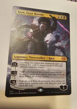 Kaya, Geist Hunter Borderless Innistrad Crimson Vow MTG Magic The Gathering NM - Image 1