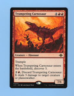Trumpeting Carnosaur The Lost Caverns of Ixalan Regular - Image 1
