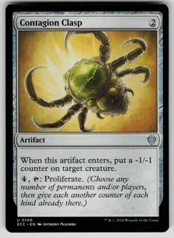 Contagion Clasp Normal U Commander: Lorwyn Eclipsed 140 NM - Image 1