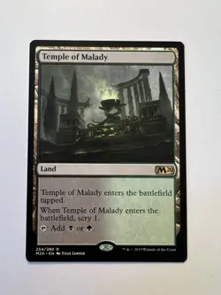 Temple of Malady - MTG Core Set 2020 - NM - Image 1