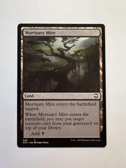 Mortuary Mire - MTG Adventures In The Forgotten Realms: Commander - NM - Image 1