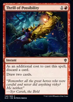 Thrill of Possibility - Near Mint MTG Throne of Eldraine - Image 1