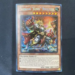 Yugioh x1 Therion “King” Regulus MP23-EN063 Prismatic Secret Rare (Near Mint!) - Image 1