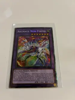 Yugioh Artmage Non-Finito BPRO-EN035 Starlight Rare 1st Edition Unplayed - Image 1