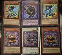 Yugioh Chibi Set Dark Paladin Junk Warrior Gorz the Emissary of Darkness & More - Image 1
