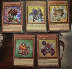 Yugioh Chibi Set Dark Paladin Junk Warrior Gorz the Emissary of Darkness & More - Image 2