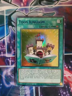 Yugioh Toon Kingdom DLCS-EN074 1ST ED NM BLUE ULTRA - Image 1