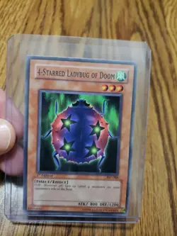 Yu-Gi-Oh TCG 4-Starred Ladybug of Doom Pharaoh's Servant PSV-088 1st Edition NM - Image 1
