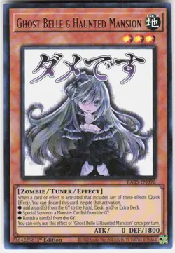 Ghost Belle & Haunted Mansion RA05-EN092 Yugioh - Image 1