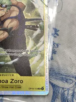 Roronoa Zero OP15-113 NM/MINT SR - One Piece - Adventure Kami’s Island FAST SHIP - Image 4
