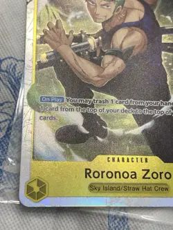 Roronoa Zero OP15-113 NM/MINT SR - One Piece - Adventure Kami’s Island FAST SHIP - Image 5
