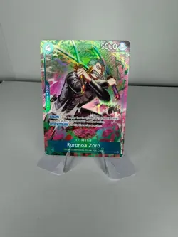 Roronoa Zoro OP13-037 Treasure Rare Adventure on Kami's Island One Piece Foil NM - Image 1