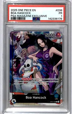 Boa Hancock 2025 PSA Magazine Exclusive #038 PSA 1 - Image 1