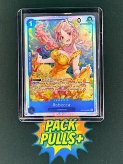 (4x) Rebecca SR Play Set One Piece OP15-053 Adventure on Kami's Island - Image 2