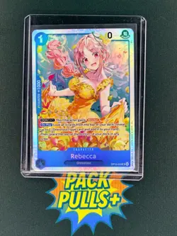 (4x) Rebecca SR Play Set One Piece OP15-053 Adventure on Kami's Island - Image 3
