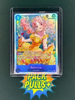 (4x) Rebecca SR Play Set One Piece OP15-053 Adventure on Kami's Island - Image 5