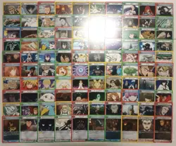 Lot of 100 UNION ARENA One-Punch Man, Shangri-La Frontier, Attack on Titan Set - Image 1