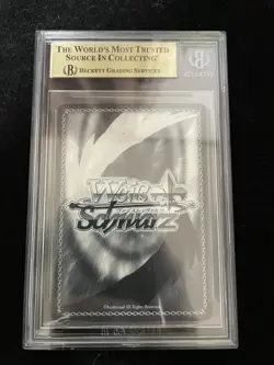 BGS 10 Weiss Schwarz Bocchi The Rock Ryo Yamada Signed BTR/W107-038 SSP Foil PSA - Image 2