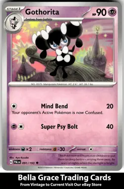 Gothorita #091/193 SV02: Paldea Evolved Pokemon Uncommon - Image 1