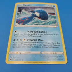 2023 Pokemon TCG Kyogre 36/159 Crown Zenith Card - Image 3