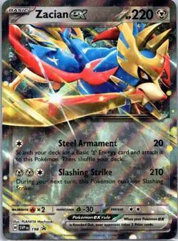 Zacian ex Promo SV: Scarlet & Violet Promo Cards 198 NM - Image 1