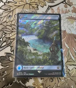 MTG Final Fantasy Island (0573) Surge Foil Land Card - Image 1